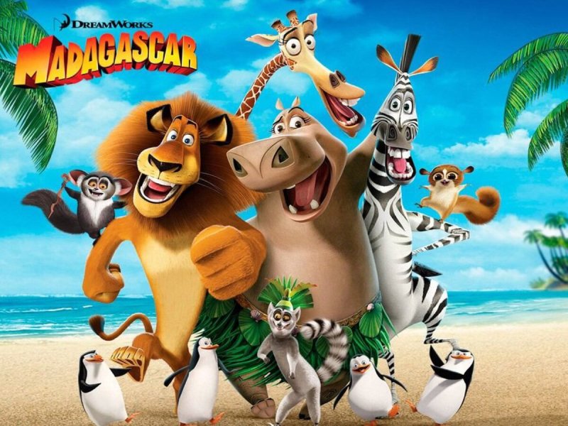 Мадагаскар 1 мультфильм