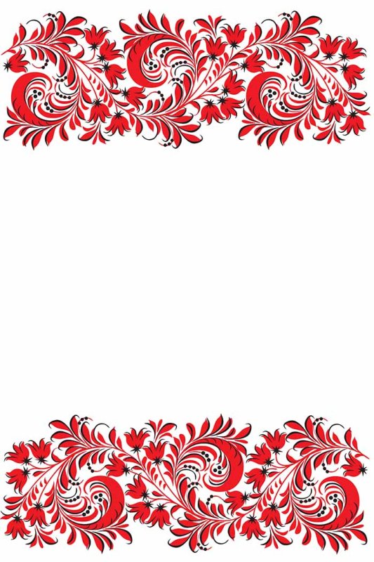 Фон русский народный стиль