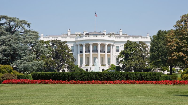 Резиденция президента США белый дом