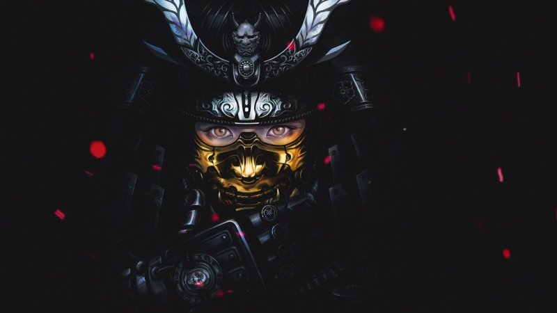 Ронин Самурай демон