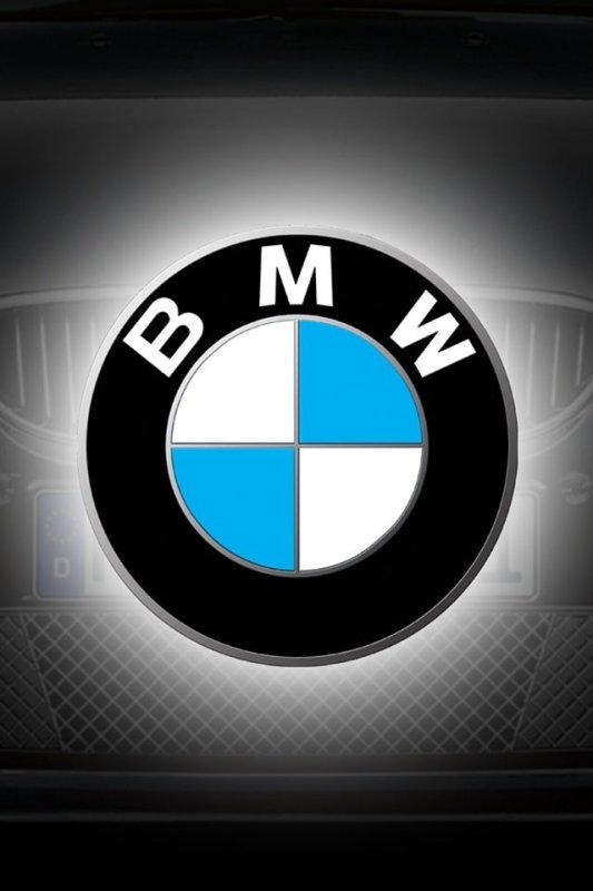 BMW logo 4k