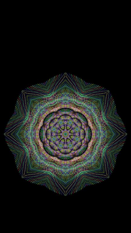 Денежная Мандала на айфон