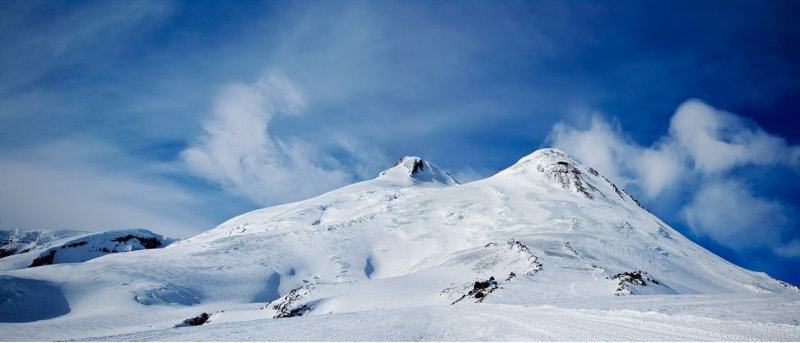 Эльбрус зимой