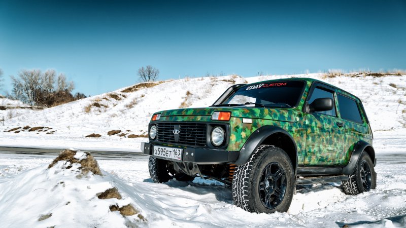 Лада Нива 2121 бездорожье