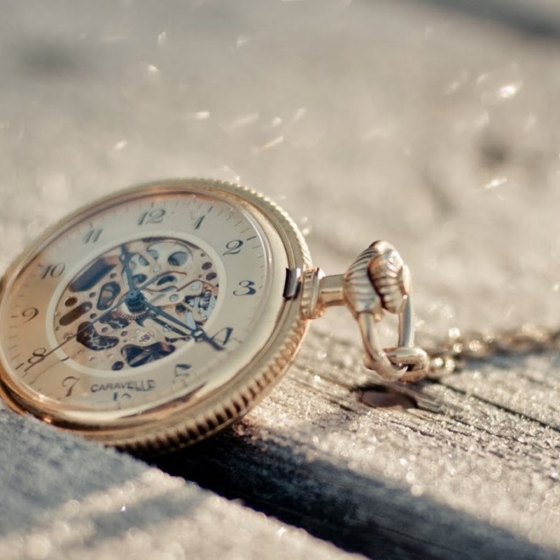 Заставка с часами