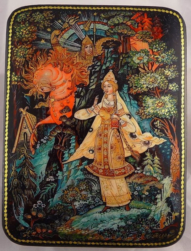 Палехская роспись Василиса