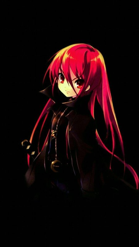 Аниме на черном фоне