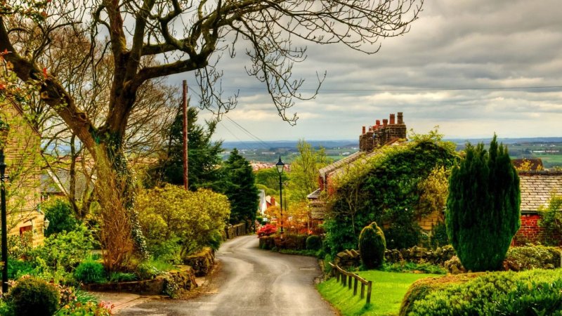 Итальянский сад ландшафт Тоскана