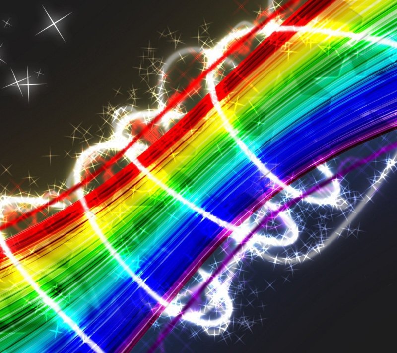 Радужный фон