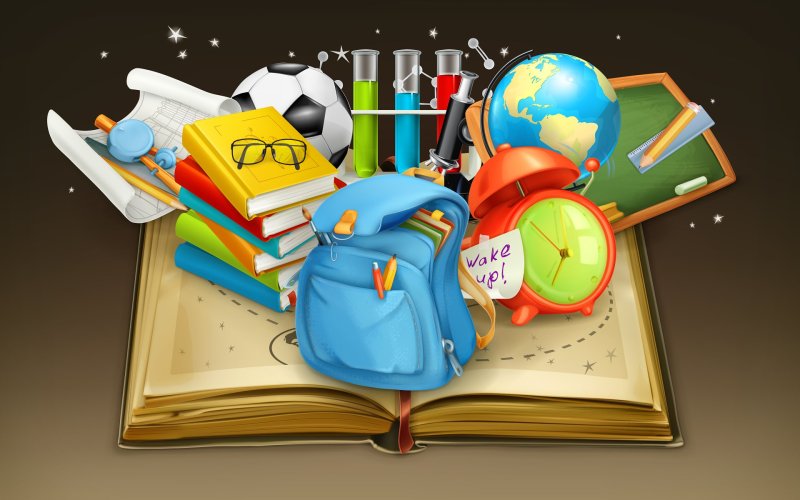 Рисунки на школьную тему