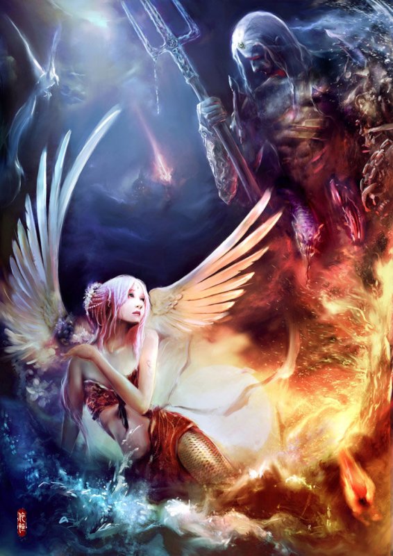 Дьявол и ангел