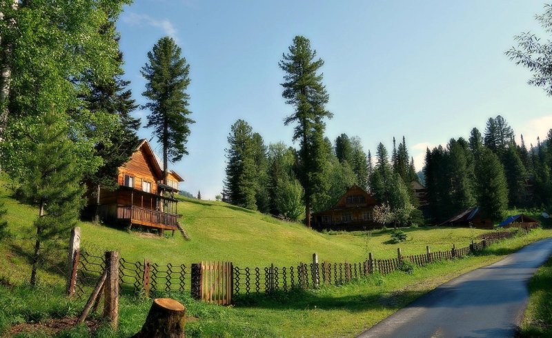 Деревенская природа