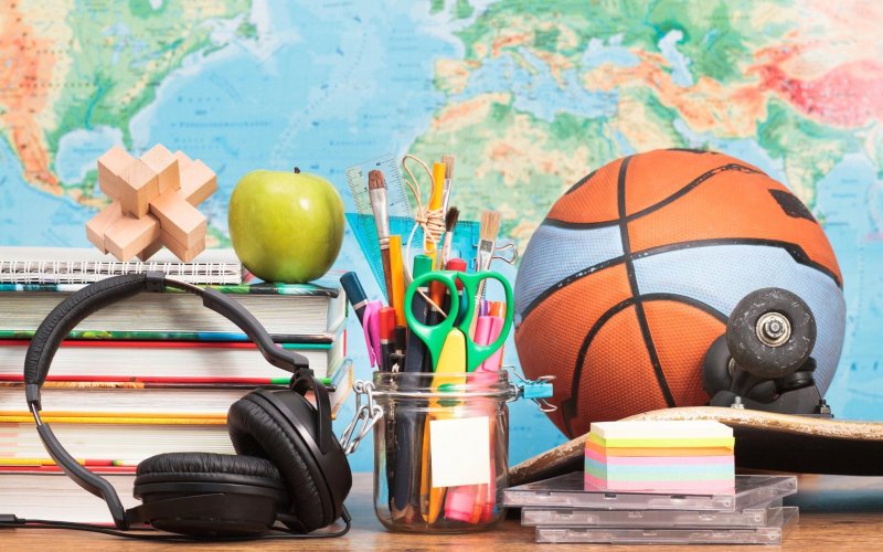 Фон Школьная тема