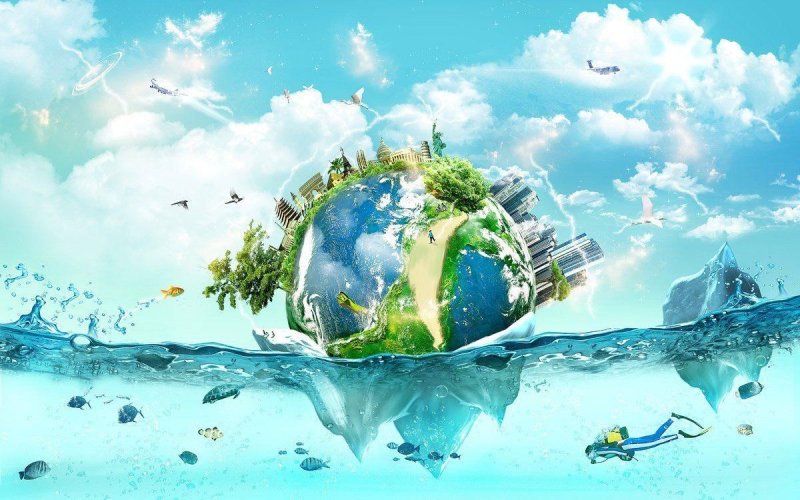 Креативный пейзаж