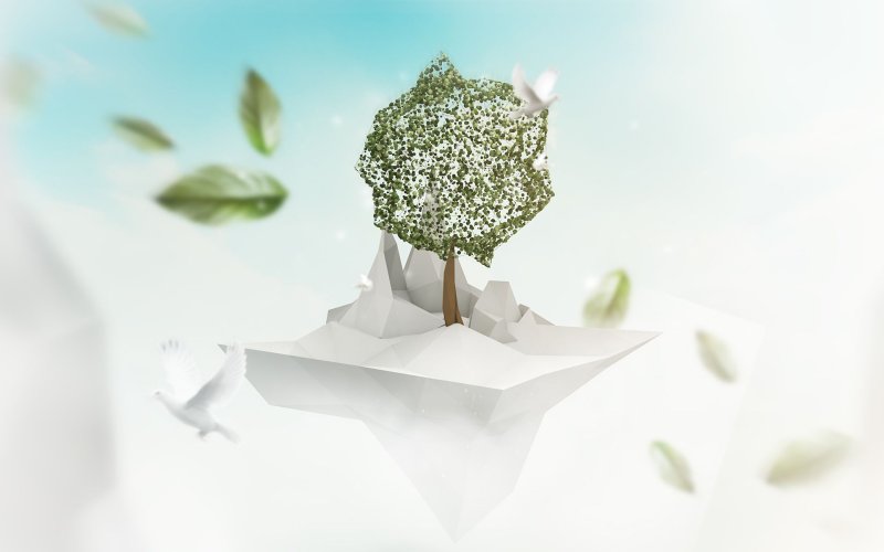 Креативный фон для рабочего стола