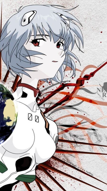 Обои в стиле Евангелиона