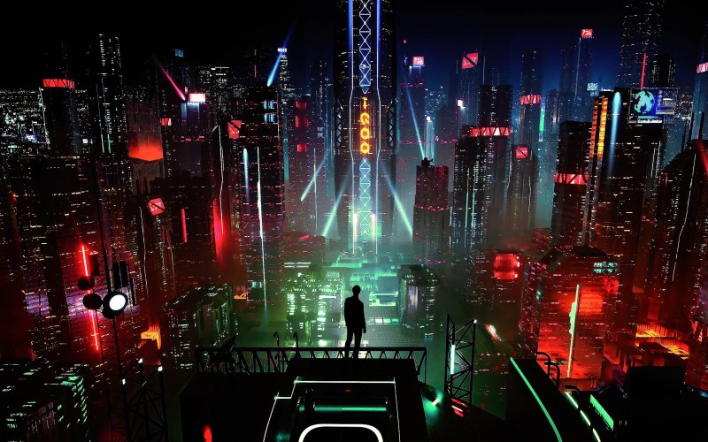 Cyberpunk 2077 City