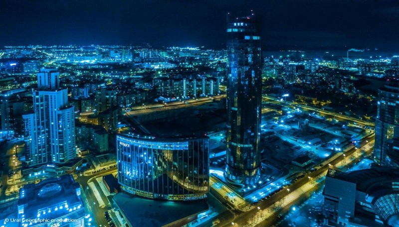 Ночной Екатеринбург 2018