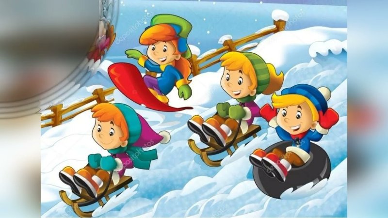 Зимние развлечения для дошкольников