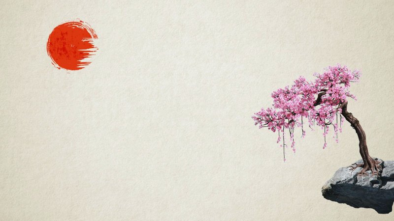 Обои в японском стиле