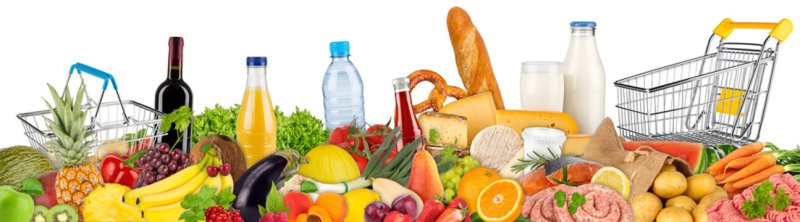 Фон для продуктового магазина