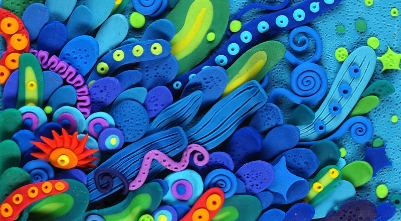 Пластилиновая абстракция