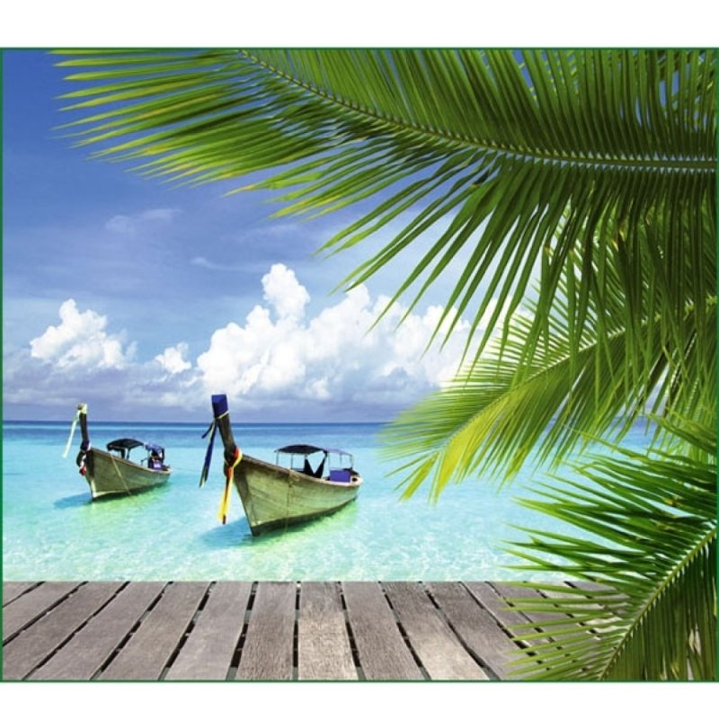 Красивый пляж