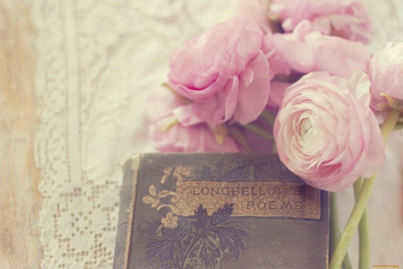 Цветы в пастельных тонах