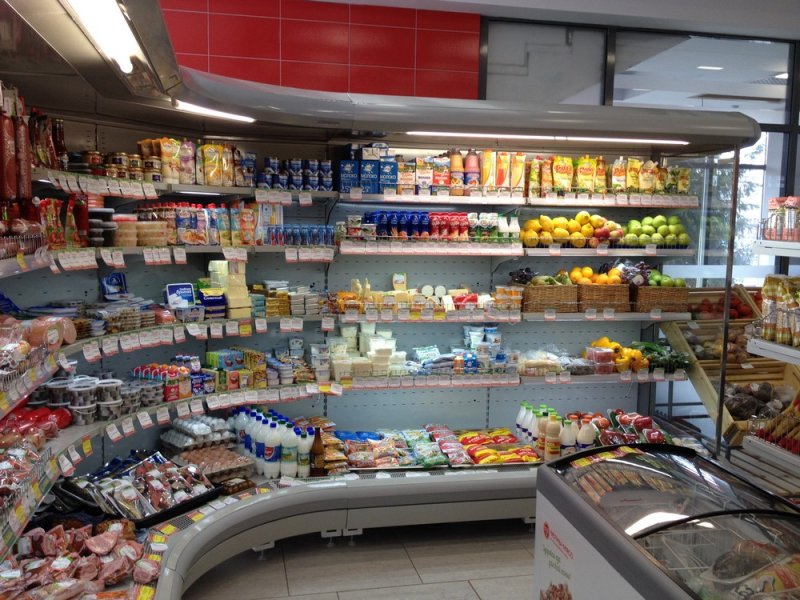 Магазин внутри