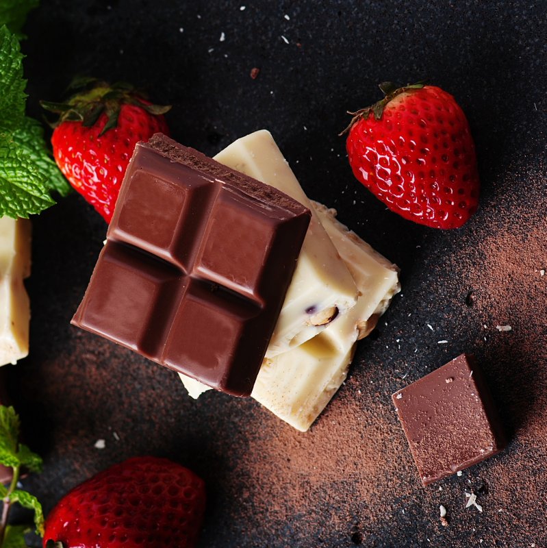 Красивый шоколад