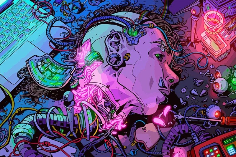 Cyberpunk арт панк
