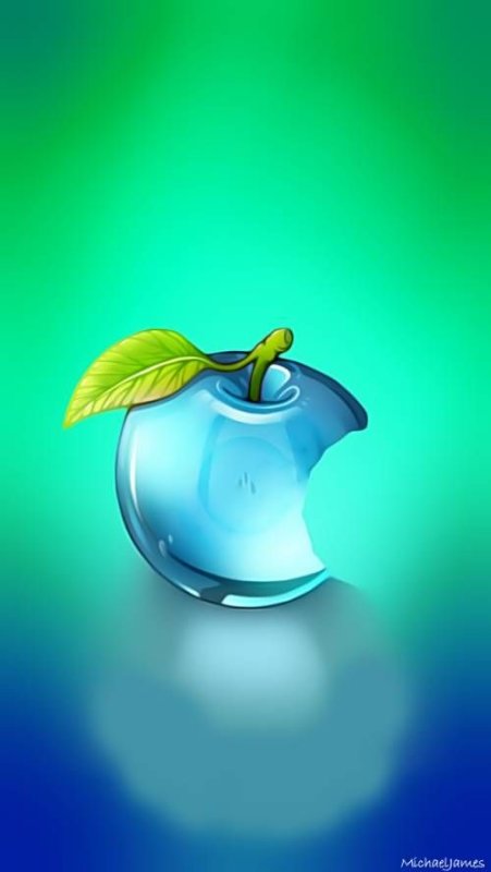 Заставка яблоко