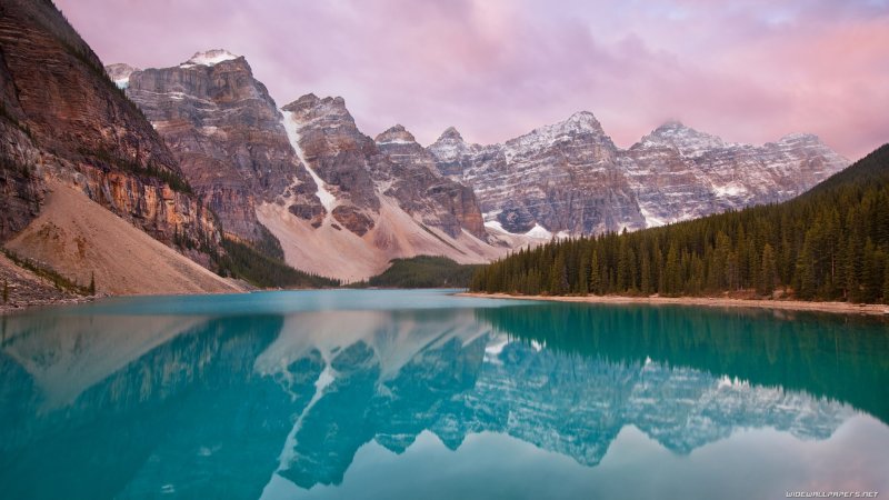 Ледниковое озеро Морейн, Канада