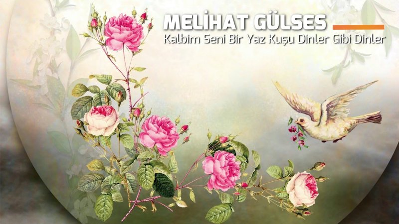 Винтажные птицы цветы