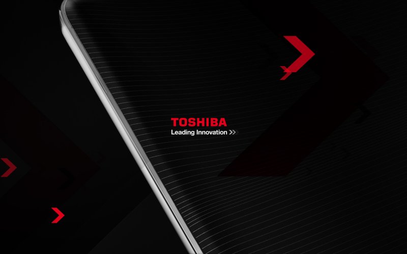 Обои на рабочий стол Toshiba