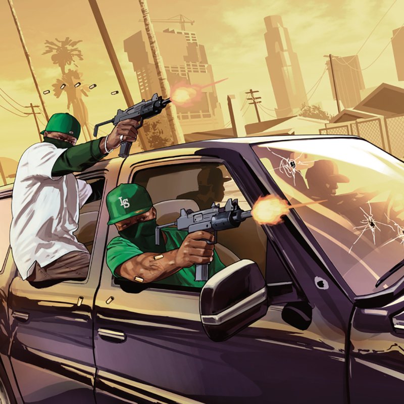 Гангстер ГТА 5