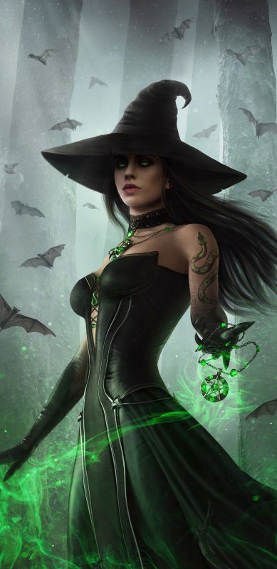 Девушки ведьмы красивые