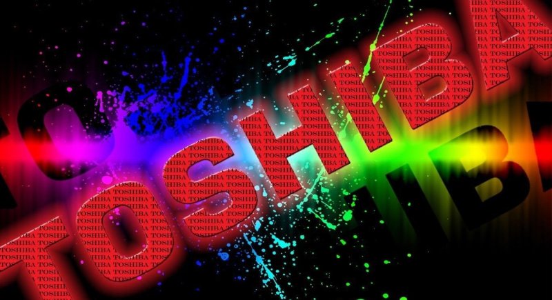 Обои на ноутбук Toshiba