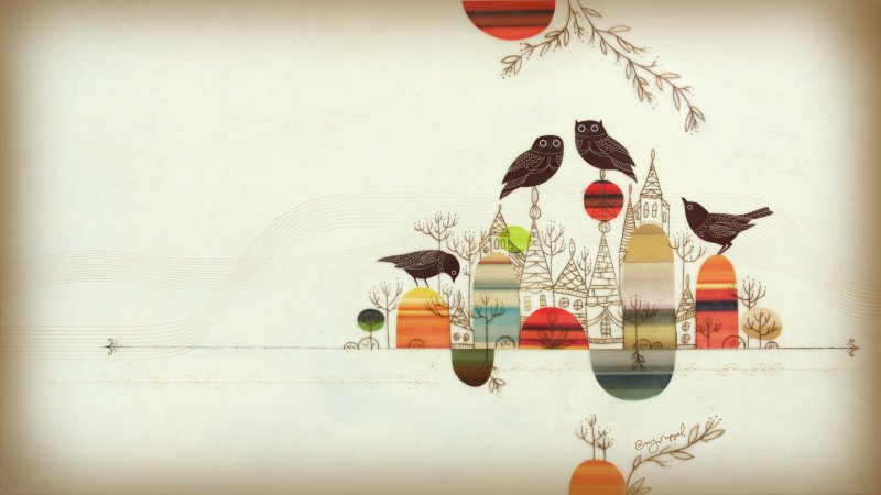 Креативные обои на рабочий стол