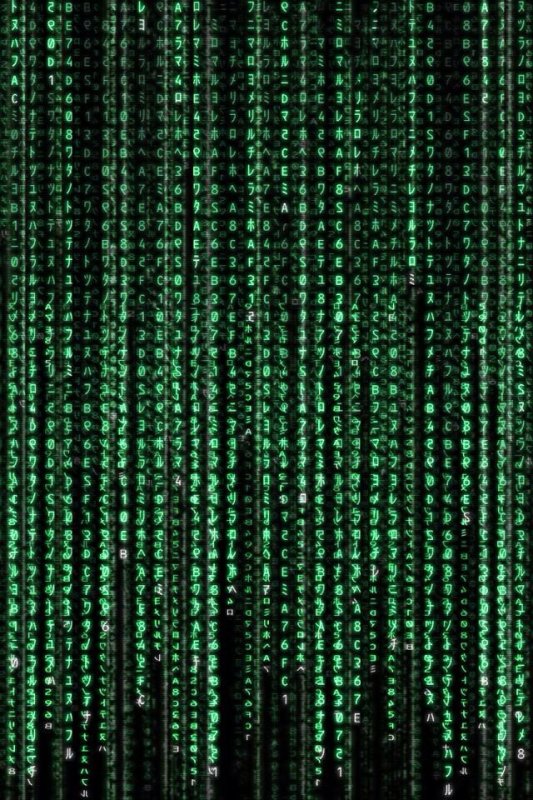 Цифры из матрицы