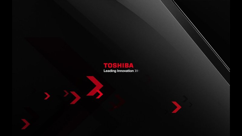 Заставка Тошиба