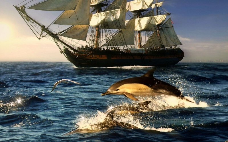 Парусный корабль