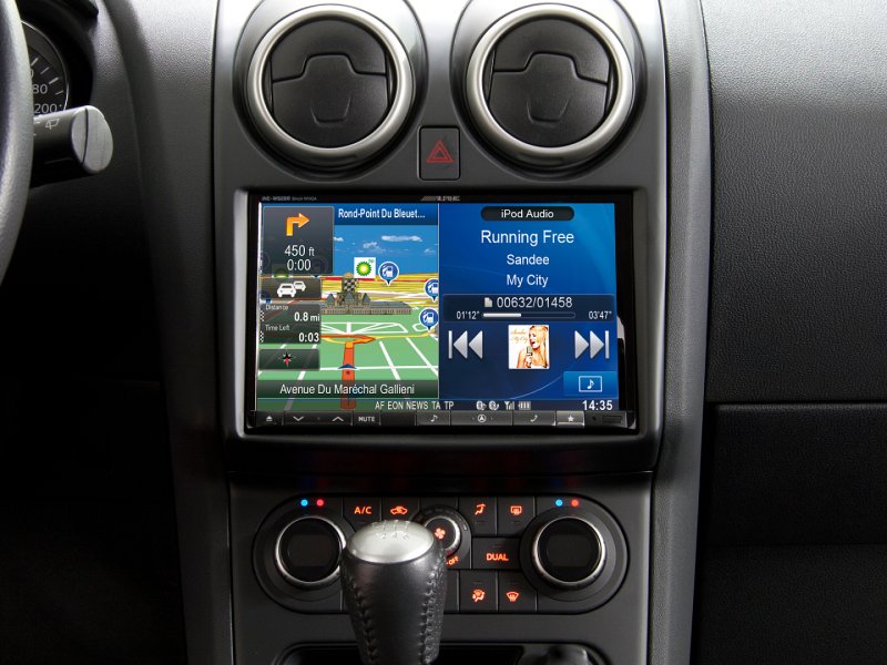 Ниссан Кашкай 2012 магнитола