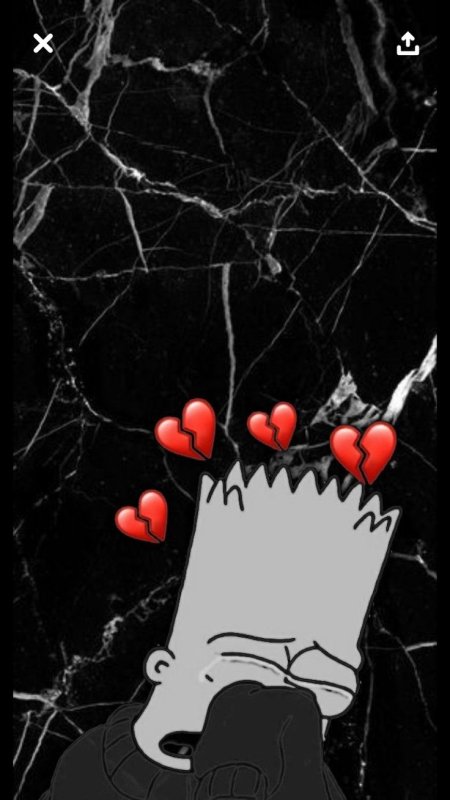 Разбитое сердце грустно