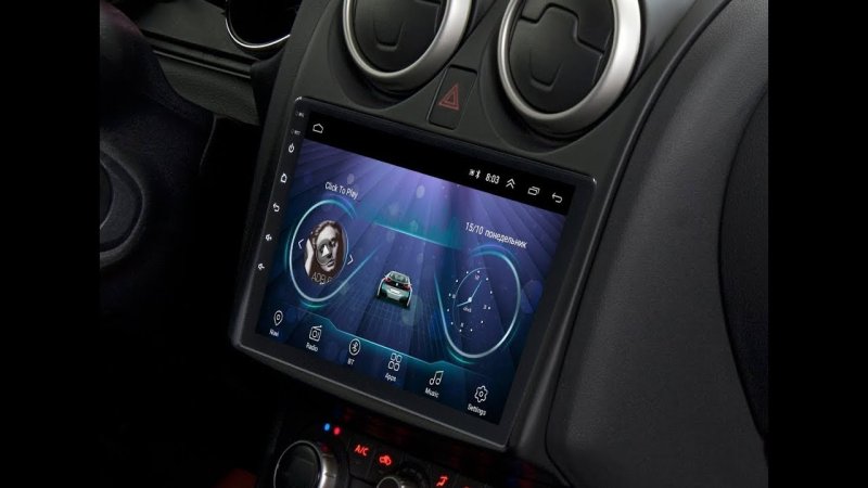 Мультимедиа Nissan Qashqai j10