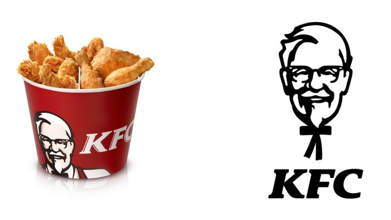 KFC Сандерс рисунок