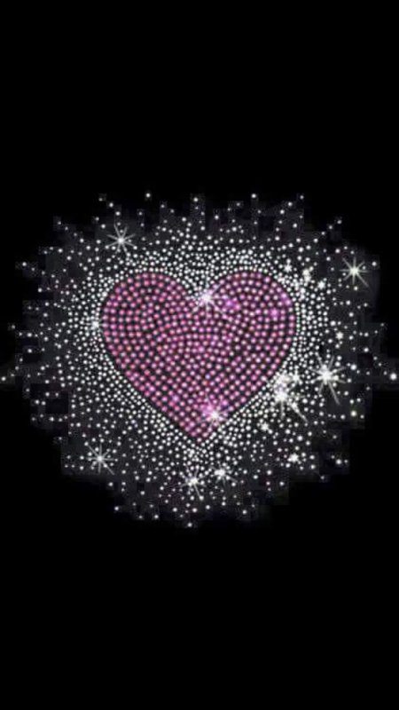 Мерцающие сердечки