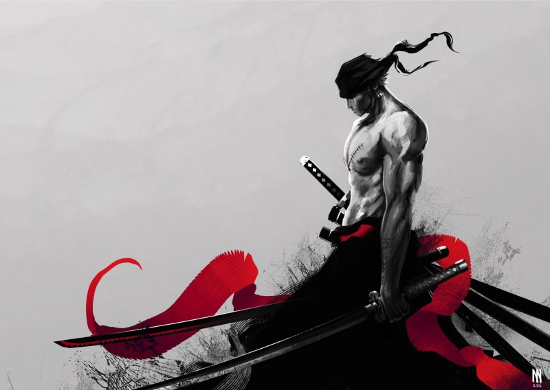 Зоро Ван Пис арт