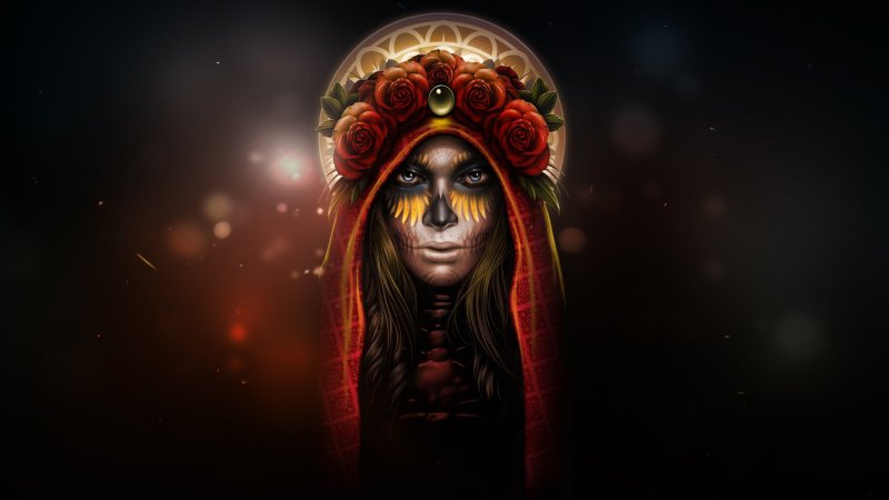 Богиня смерти Санта Муэрте