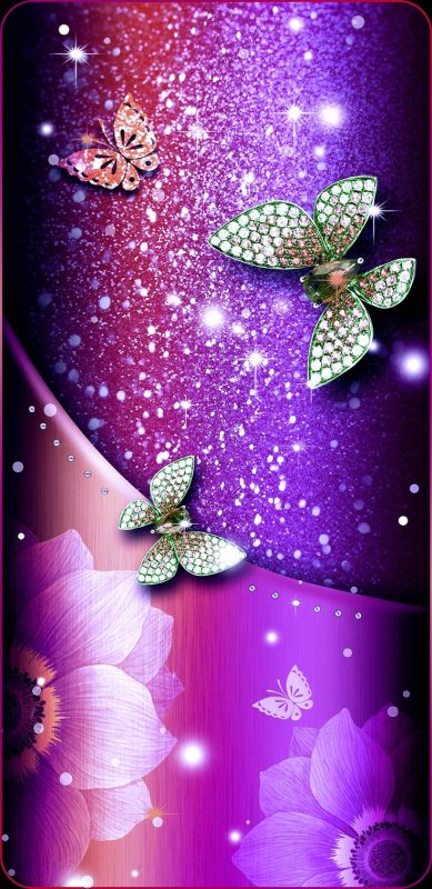 Заставка на телефон бабочки